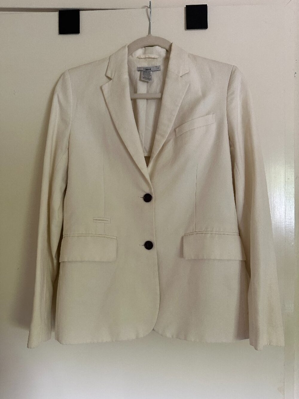 Flippa K Stylish Cream Blazer Jacket
